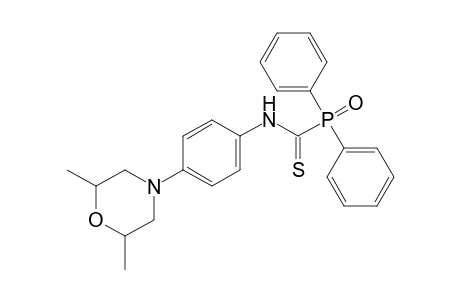 4'-(2,6-dimethylmorpholino)-1-(diphenylphosphinyl)thioformanilide