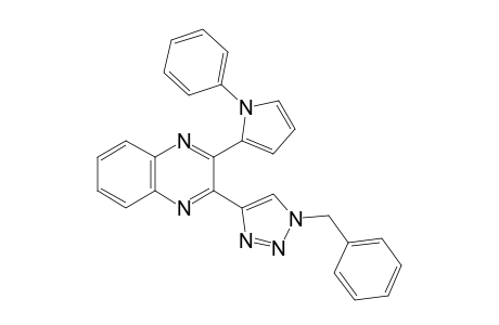 2-(1-Benzyl-1H-1,2,3-triazol-4-yl)-3-(1-phenyl-1H-pyrrol-2-yl)quinoxaline