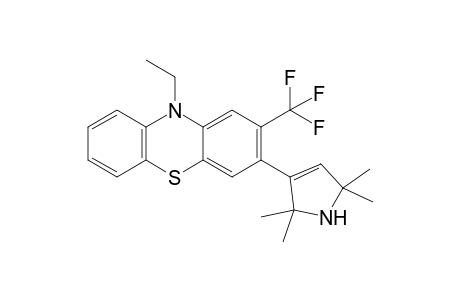 3-[N-Ethyl-2'-(trifluoromethyl)phenothiazin-3'-yl]-2,2,5,5-tetramethylpyrroline