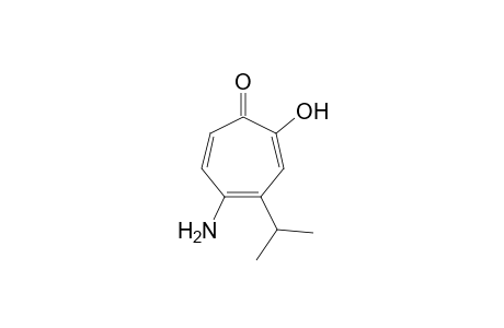 5-Amino-2-hydroxy-4-isopropyl-2,4,6-cycloheptatrien-1-one