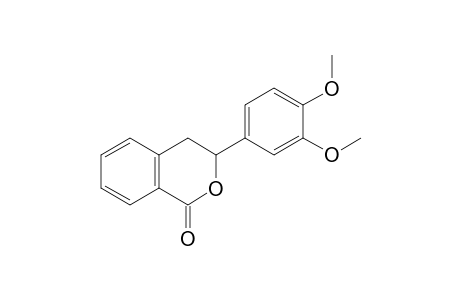 3-(3,4-dimethoxyphenyl)-3,4-dihydro-1H-2-benzopyran-1-one