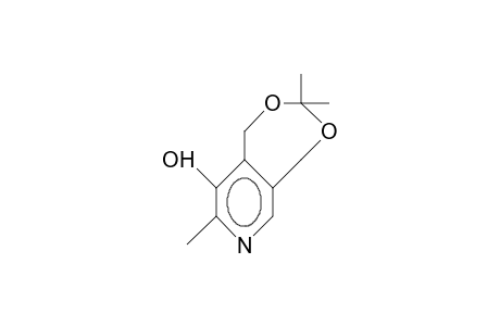 9-HYDROXY-3,3,8-TRIMETHYL-[1,3]-DIOXEPINO-[5,6-C]-PYRIDINE