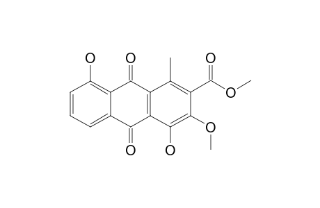 4,8-DIHYDROXY-3-METHOXY-1-METHYL-ANTHRA-9,10-QUINONE-2-CARBOXYLIC-ACID-METHYLESTER