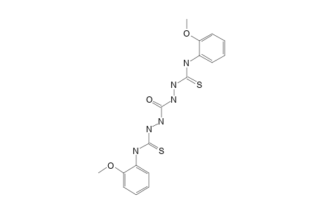 1,5-bis[(o-methoxyphenyl)thiocarbamoyl]carbohydrazide