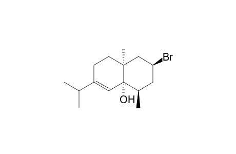 (1-ALPHA,3-ALPHA,4A-BETA,8A-BETA)-3-BROMO-1,2,3,4,4A,5,6,8A-OCTAHYDRO-1,4A-DIMETHYL-7-(1-METHYLETHYL)-8A-NAPHTHALENOL