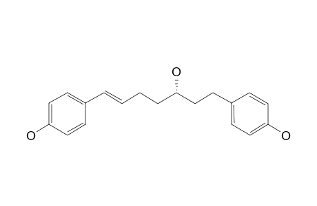 (3S)-1,7-BIS-(4-HYDROXYPHENYL)-(6E)-6-HEPTEN-3-OL