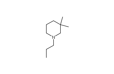 3,3-dimethyl-1-propylpiperidine