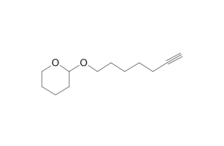 2H-Pyran, 2-(6-heptynyloxy)tetrahydro-