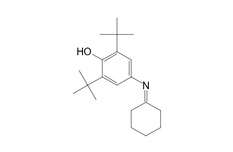 Phenol, 2,6-di(t-butyl)-4-(cyclohexanylidene)amino-