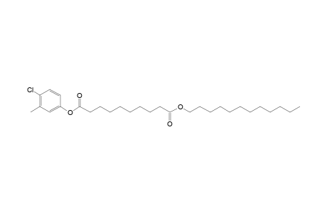 Sebacic acid, 4-chloro-3-methylphenyl dodecyl ester