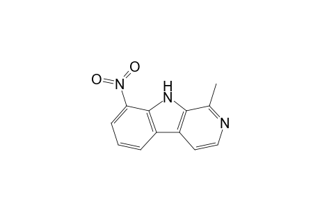 8-NITRO-1-METHYL-9H-PYRIDO-[3,4-B]-INDOLE-(8-NITROHARMANE)