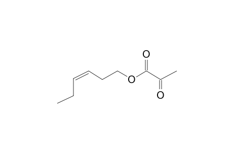 (3Z)-3-Hexenyl 2-oxopropanoate