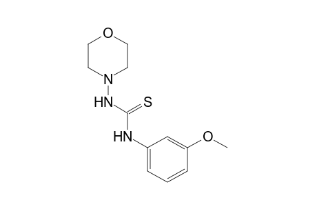 1-(m-methoxyphenyl)-3-morpholino-2-thiourea