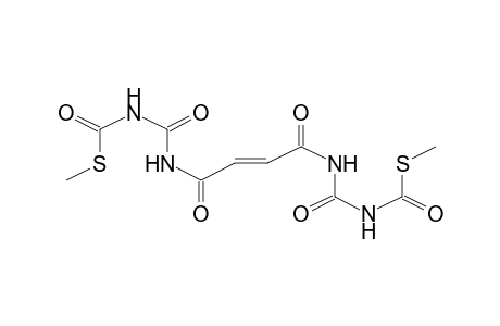 2-Butenediamide, N,N'-bis[N-(methylthiocarbonyl)carbamoyl]-, (E)-