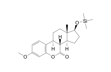 3-METHOXY-17-BETA-TRIMETHYLSILYLOXY-6-OXAESTRA-1,3,5(10)-TRIEN-7-ONE