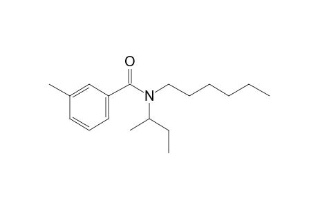 Benzamide, 3-methyl-N-(2-butyl)-N-hexyl-