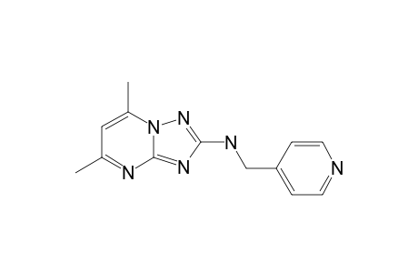 5,7-DIMETHYL-2-(PYRIDIN-4-YL-METHYLAMINO)-1,2,4-TRIAZOLO-[1.5-A]-PYRIMIDINE