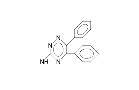 N-Methyl-5,6-diphenyl-1,2,4-triazin-3-amine