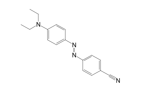 p-{[p-(diethylamino)phenyl]azo}benzonitrile