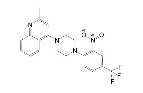 2-methyl-4-{4-[2-nitro-4-(trifluoromethyl)phenyl]-1-piperazinyl}quinoline