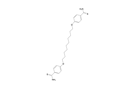 4,4'-(decamethylenedioxy)bis[thiobenzamide]