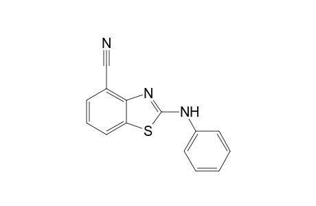 2-Phenylamino-[1,3]benzothiazole-4-carbonitrile