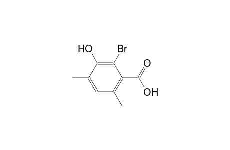 2-bromo-4,6-dimethyl-3-hydroxybenzoic acid