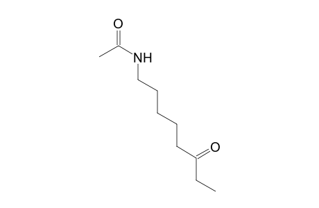 N-(6-oxooctyl)acetamide