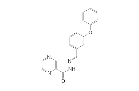 N'-[(E)-(3-phenoxyphenyl)methylidene]-2-pyrazinecarbohydrazide