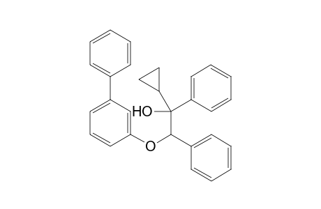 2-([1,1'-Biphenyl]-3-yloxy)-1-cyclopropyl-1,2-diphenylethanol