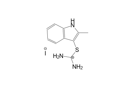 2-(2-methyl-1H-indol-3-yl)isothiouronium iodide