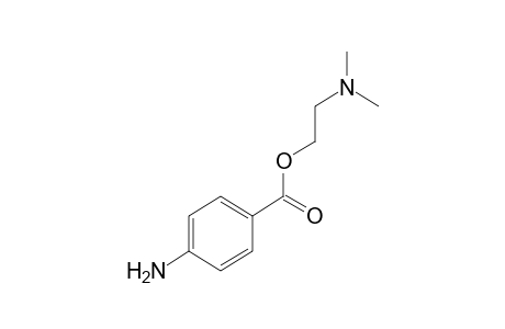 p-aminobenzoic acid, 2-(dimethylamino)ethyl ester