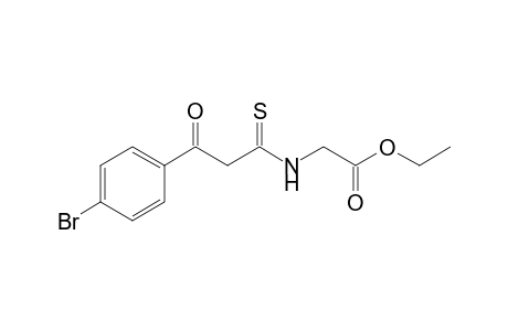 Ethyl 2-{[3-(4-bromophenyl)-3-oxopropanthioyl]amino}acetate