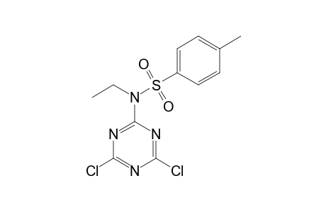 2,3-DICHLORO-1-(N-ETHYL-4-METHYLBENZENESULFONAMIDO)-1,3,5-TRIAZINE