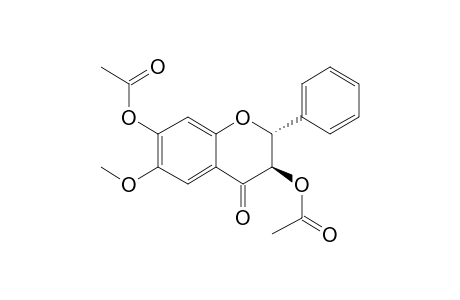 (2R,3R)-3,7-Dihydroxy-6-methoxyflavanone, 2ac derivative