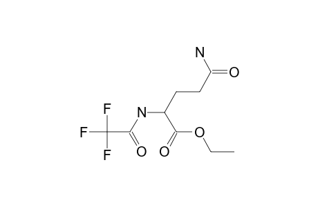 L-Glutamine, N-trifluoroacetyl-, ethyl ester