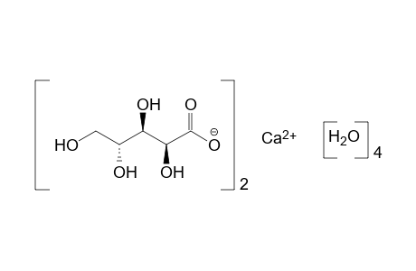 L-ARABINONIC ACID, CALCIUM SALT, TETRAHYDRATE