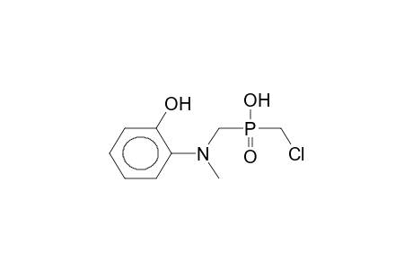 CHLOROMETHYL[N-METHYL-N-(ORTHO-HYDROXYPHENYL)AMINOMETHYL]PHOSPHINICACID