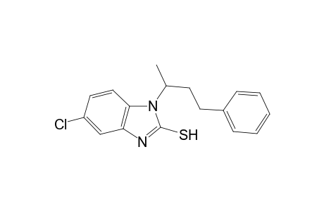 5-Chloro-1-(1-methyl-3-phenyl-propyl)-1H-benzoimidazole-2-thiol