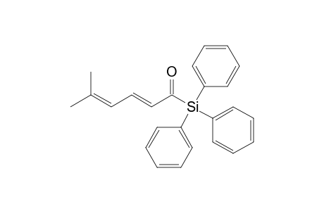 (2E)-5-Methyl-2,4-hexadienoyltriphenylsilane