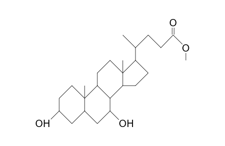 Methyl 3,7-dihydroxycholan-24-oate