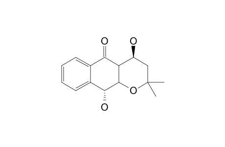 (4S,4A-R,10R,10A-R)-4,10-DIHYDROXY-2,2-DIMETHYL-2,3,4,4A,10,10A-HEXAHYDROBENZO-[G]-CHROMEN-5-ONE