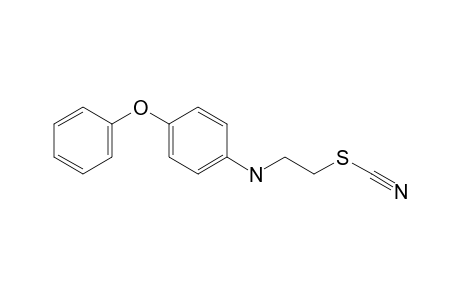 2-(4-Phenoxyanilino)ethyl thiocyanate