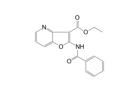 furo[3,2-b]pyridine-3-carboxylic acid, 2-(benzoylamino)-, ethylester