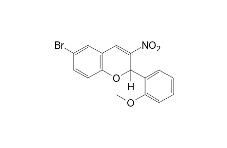 6-bromo-2-(o-methoxyphenyl)-3-nitro-2H-1-benzopyran