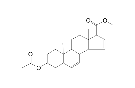 Androst-6,15-diene, 3-acetoxy-17-methoxycarbonyl-