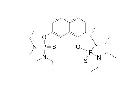 O-(7-{[bis(diethylamino)phosphorothioyl]oxy}-1-naphthyl) N,N,N',N'-tetraethyldiamidothiophosphate