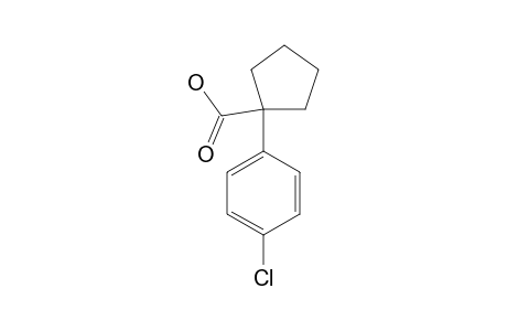 1-(4-Chlorophenyl)-1-cyclopentanecarboxylic acid