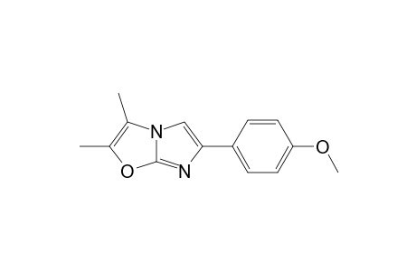 2,3-DIMETHYL-6-(4'-DIMETHOXYPHENYL)-IMIDAZO-[2,1-B]-OXAZOLE