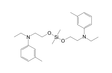 N-Ethyl-4,4-dimethyl-N,8-bis(3-methylphenyl)-3,5-dioxa-8-aza-4-siladecan-1-amine